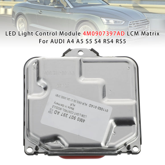 LED-ljuskontrollmodul 4M0907397AD LCM-matris för AUDI A4 A5 S5 S4 RS4 RS5