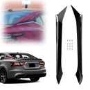 2x moldura de pilar de moldura de carrocería trasera para Nissan Maxima 2016-2021-1