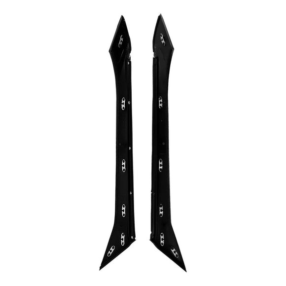 2x moldura de pilar de moldura de carrocería trasera para Nissan Maxima 2016-2021