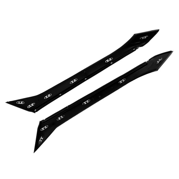 2x moldura de pilar de moldura de carrocería trasera para Nissan Maxima 2016-2021
