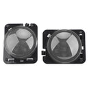 2x luz de giro LED de marcador lateral de estacionamiento de guardabarros delantero para Wrangler JK 2007-2015-14