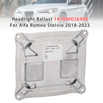 Headlight Ballast 147000026900 For Alfa Romeo Stelvio 2018-2023 - 0