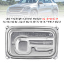 LED-ajovalojen ohjausyksikkö A2139002734 Mercedes X247:lle W213  W177  W167  W447  W257-2