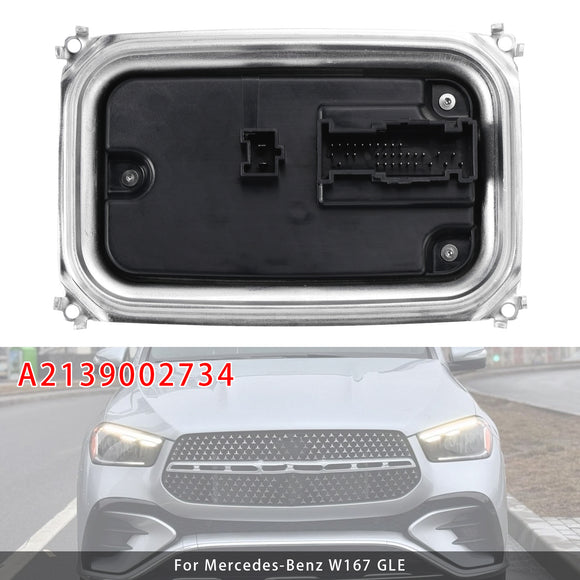 LED-ajovalojen ohjausyksikkö A2139002734 Mercedes X247:lle W213  W177  W167  W447  W257