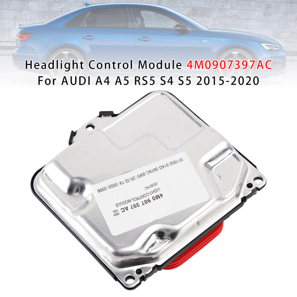 Módulo de control de faros 4M0907397AC para AUDI A4 A5 RS5 S4 S5 2015-2020