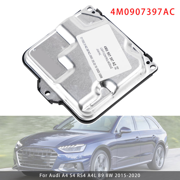 Módulo de control de faros 4M0907397AC para AUDI A4 A5 RS5 S4 S5 2015-2020
