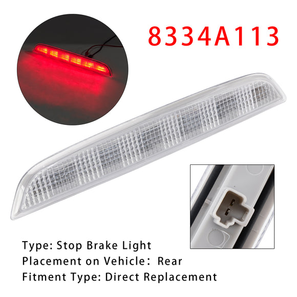 Luz de freno LED de alto montaje 8334A113 para Mitsubishi Outlander 13-2016 blanco