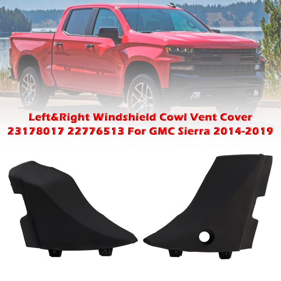 Vasen&RTuulilasin suojuksen tuuletuskansi 23178017 22776513 GMC Sierra 2014-2019
