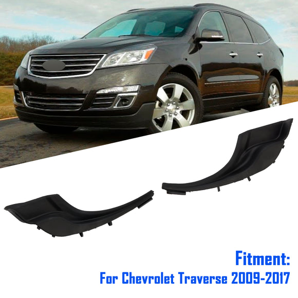 2Pcs Air Inlet Grille Panel Extension 22956656 22956657 For Chevrolet Traverse 2009-2017