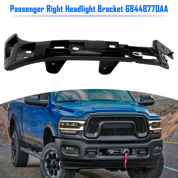 Passenger Right Headlight Bracket 68448770AA For Ram 2500 3500 2019-2024