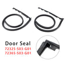 Juego de sellos de goma para puerta izquierda y derecha, para Honda 3D CIVIC 1996-2000 EK9 EK2-3 EK4-3