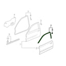 Juego de sellos de goma para puerta izquierda y derecha, para Honda 3D CIVIC 1996-2000 EK9 EK2-3 EK4-10