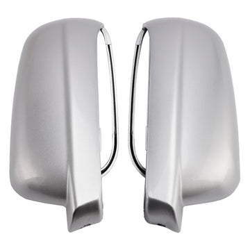 Silver Mirror Cap Cover Trim Accessories for Volkswagen Golf MK4 1998-2004 - 0