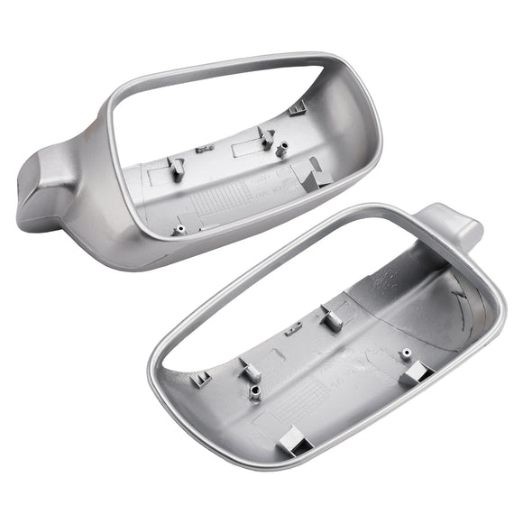 Silver Mirror Cap Cover Trim Accessories for Volkswagen Golf MK4 1998-2004