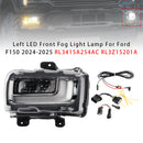 Lámpara de luz antiniebla delantera LED izquierda para Ford F150 2024-2025 RL3415A254AC RL3Z15201A-2