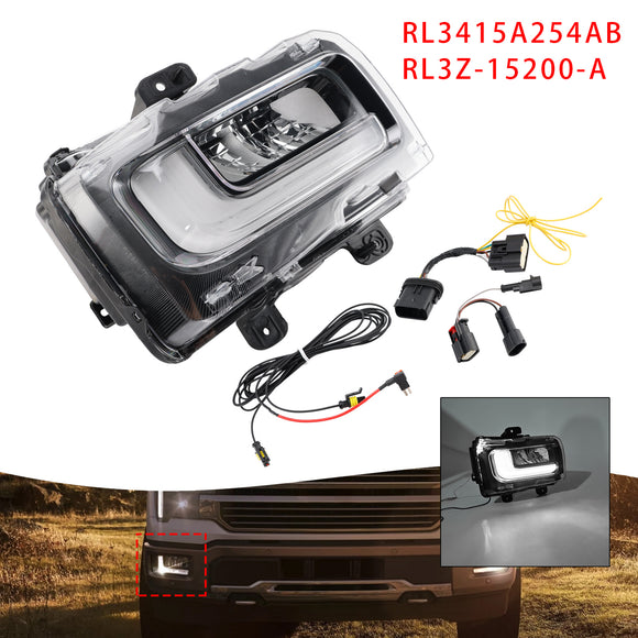 Rechts LED Mistlamp Lamp Voor Ford F150 2024-2025 RL3415A254AB RL3Z-15200-A