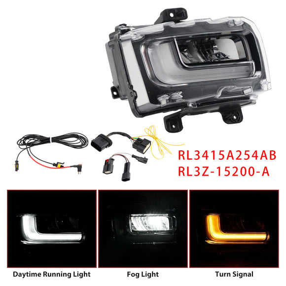 Rechts LED Mistlamp Lamp Voor Ford F150 2024-2025 RL3415A254AB RL3Z-15200-A
