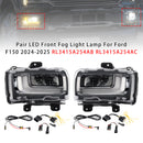Par de luces LED antiniebla delanteras para Ford F150 2024-2025 RL3415A254AB RL3415A254AC-1
