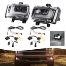 Par de luces LED antiniebla delanteras para Ford F150 2024-2025 RL3415A254AB RL3415A254AC-3