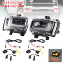 Par de luces LED antiniebla delanteras para Ford F150 2024-2025 RL3415A254AB RL3415A254AC-2