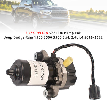 04581991AA Vacuum Pump For Jeep Dodge Ram 1500 2500 3500 3.6L 2.0L L4 2019-2022 - 0