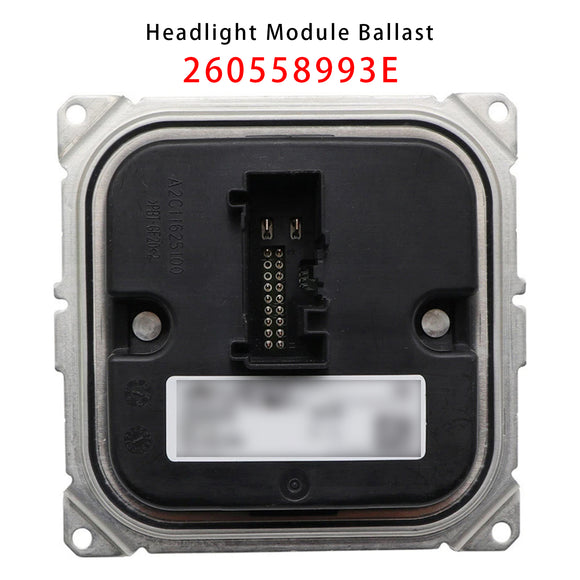 LED-ajovalomoduulin painolastitietokone 260558993E Nissan Versa Renault Infiniti Q60 QX55