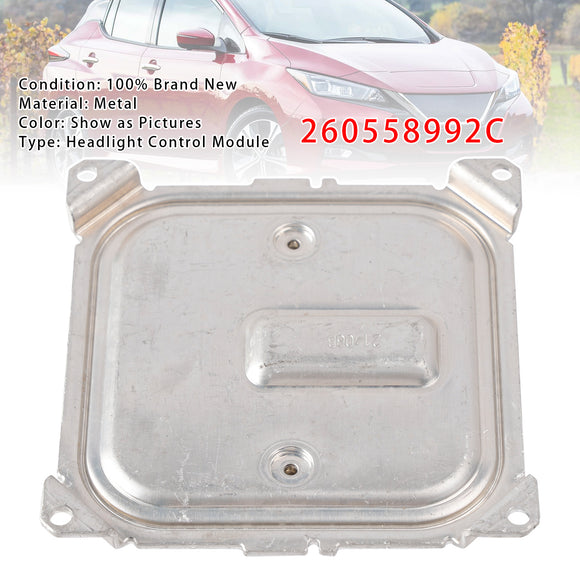 Controlador de luz de Control de módulo de computadora LED 260558992C para Nissan Leaf 2018-2023