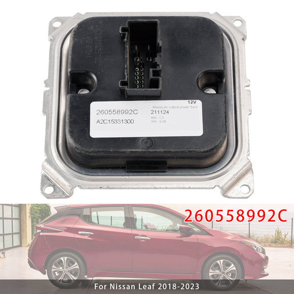 Controlador de luz de Control de módulo de computadora LED 260558992C para Nissan Leaf 2018-2023