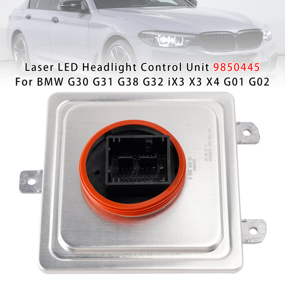 Laser LED Headlight Control Unit 9850445 For BMW G30 G31 G38 G32 iX3 X3 X4 G01 G02