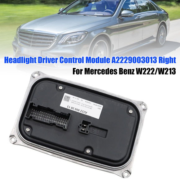 Ajovalonohjaimen ohjausyksikkö A2229003013 oikea Mercedes Benzille W222/W213