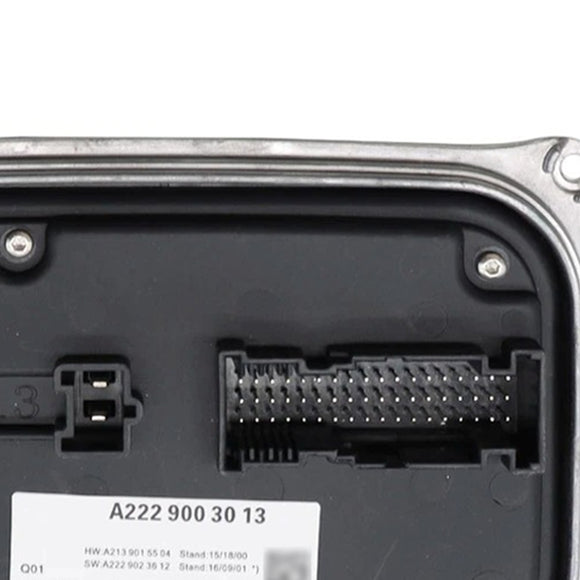 Ajovalonohjaimen ohjausyksikkö A2229003013 oikea Mercedes Benzille W222/W213