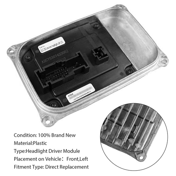 Headlight Driver Control Module A2479004104 Left For Mercedes Benz W205/W253/W247