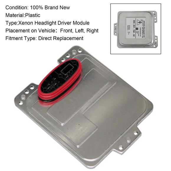 Módulo 95563119402 da unidade de controle do reator do farol do xênon para Porsche Cayenne 2008-2010