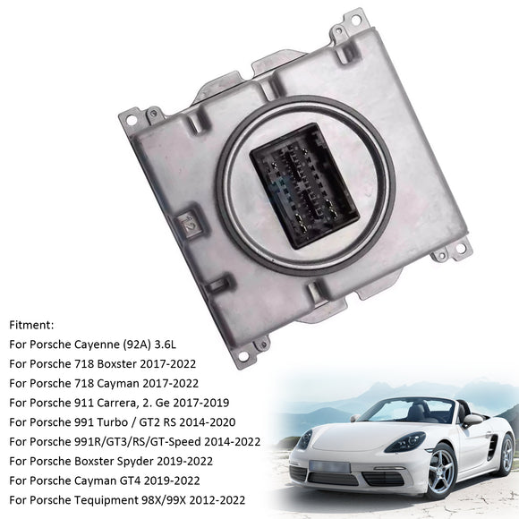 Ajovalojen LED-moduulin liitäntälaite 7PP941572BB Porsche Cayenne 911 718
