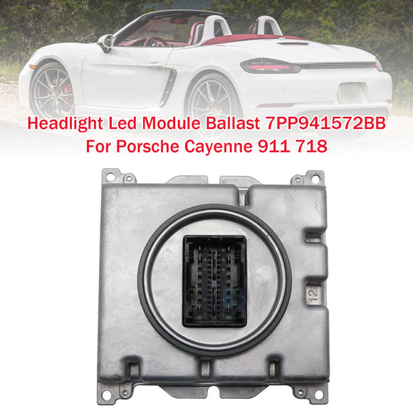 Ajovalojen LED-moduulin liitäntälaite 7PP941572BB Porsche Cayenne 911 718