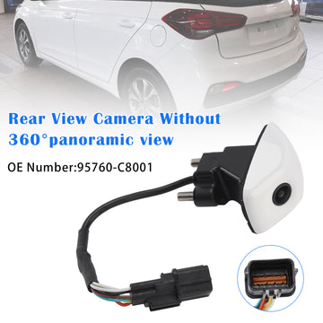 White Rear View Camera 95760-C8001 Without 360¡ãFor Hyundai i20 2018