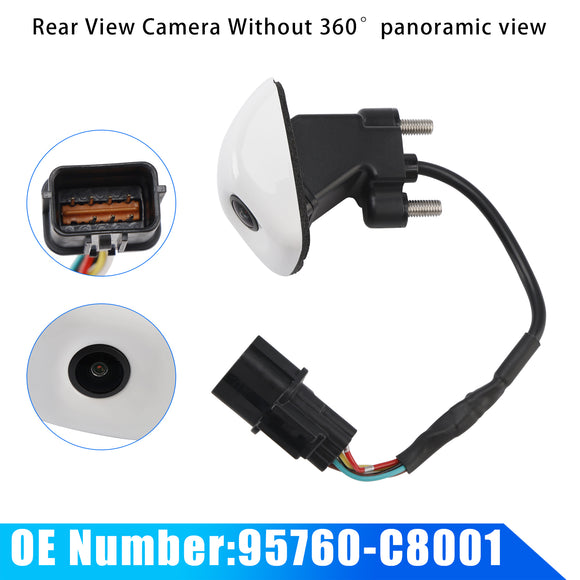 White Rear View Camera 95760-C8001 Without 360¡ãFor Hyundai i20 2018