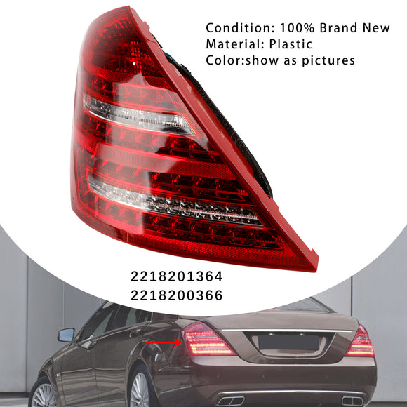 Linker LED-achterlicht 2218201364 voor Mercedes Benz W221 S-Klasse 2007-2013