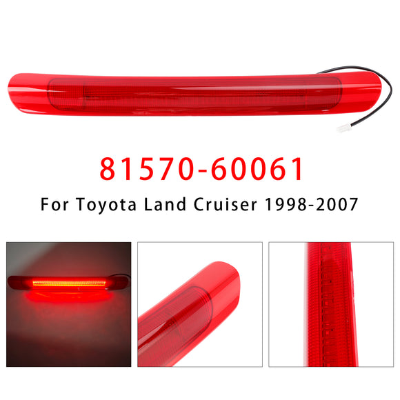 LED 3RD takavalon jarruvalo Toyota Land Cruiser LX470 1998-2007 punainen