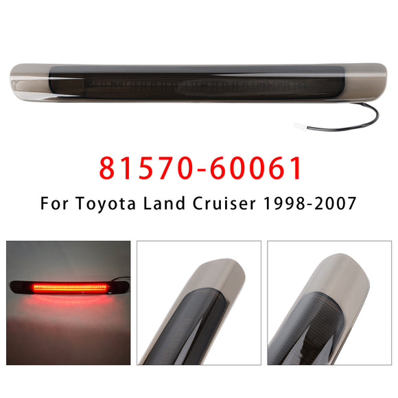 LED 3RD Tail Light Brake Lamp For Toyota Land Cruiser LX470 1998-2007 Black