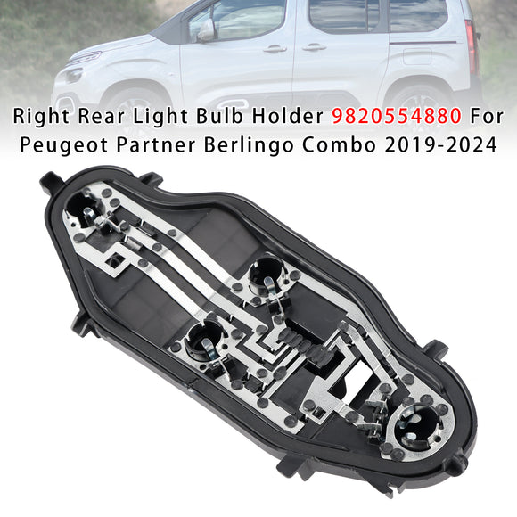 Oikea takapolttimon pidike Peugeot Partner Berlingo Combo 2019-2024