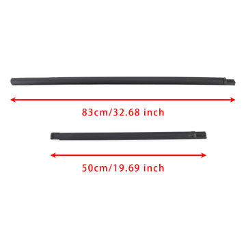 4PCS Weatherstrip Door Belt Seal Out For Nissan Pathfinder Terrano R50 1995-2004 - 0