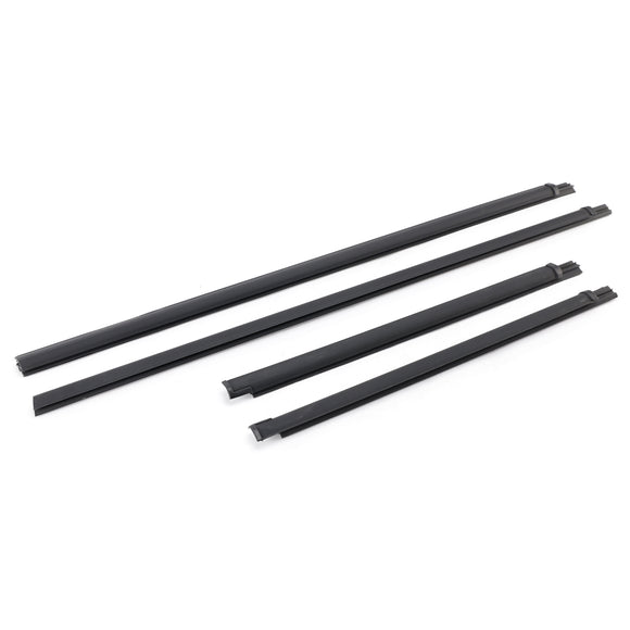 4PCS Weatherstrip Door Belt Seal Out For Nissan Pathfinder Terrano R50 1995-2004