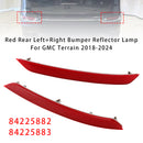 Rode achterbumperreflectorlamp links + rechts voor GMC-terrein 2018-2024-2