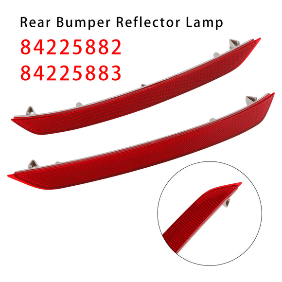 Rode achterbumperreflectorlamp links + rechts voor GMC-terrein 2018-2024