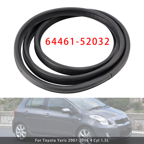 Trunk Lid Weatherstrip Luggage Compartment Door 64461-52032 For Toyota Yaris 4 Cyl 1.5L 2007-2016