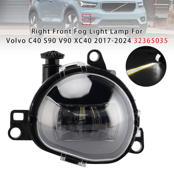 Right Front Fog Light Lamp For Volvo C40 S90 V90 XC40 2017-2024 32365035