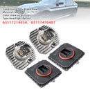 2PCS LED Tagfahrlicht Modul + Adaptive Scheinwerfer Ballast Control Modul Für BMW 5 Series G30 Niedrige Version 2017-2019-3
