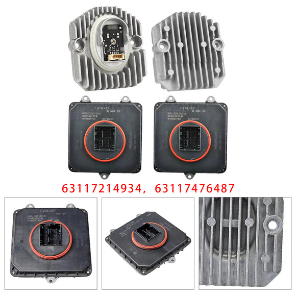 2PCS LED Tagfahrlicht Modul + Adaptive Scheinwerfer Ballast Control Modul Für BMW 5 Series G30 Niedrige Version 2017-2019