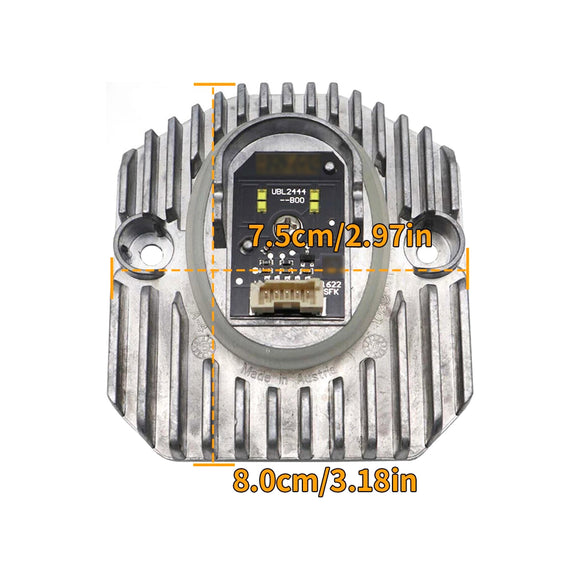 2PCS LED Tagfahrlicht Modul + Adaptive Scheinwerfer Ballast Control Modul Für BMW 5 Series G30 Niedrige Version 2017-2019